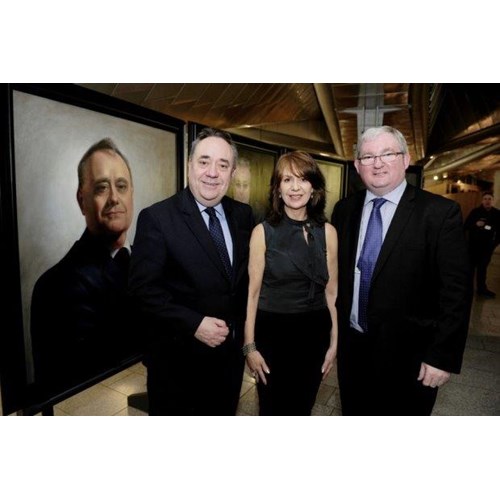 Solo Exhibition.  First Minister's Portraits