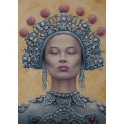 China Girl In Blue
